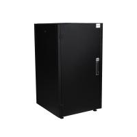 Datarex DR-710101 Шкаф напольный, телекоммуникационный 19", 22U 600х600, передняя дверь металл, задняя стенка сплошная, металл, черный