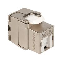 LANMASTER LAN-TK45S6/180R Модуль Keystone ToolLess, RJ45, экранированный, кат.6, со встроенной шторкой, 180 градусов