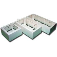 LANMASTER LAN-WB45x135-WH Настенная коробка под рамку французского стандарта, 45х135 мм