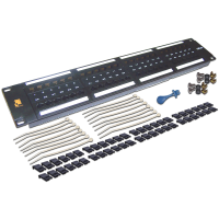 LANMASTER LAN-PPL48U5E Патч-панель 48 портов, UTP, кат.5E, 2U