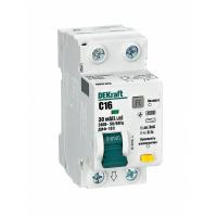 DEKraft 16052DEK АВДТ 1Р+N 16А 30мА тип AC х-ка C ДИФ-103 4.5кА