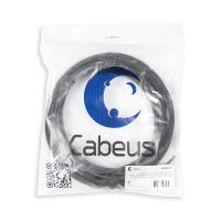 Cabeus UTP-4P-Cat.5e-SOLID-LSZH-BK-25 Кабель витая пара UTP (U/UTP), категория 5e, 4 пары (24 AWG), одножильный, черный, LSZH, нг(А)-HF, (25 м) Cabeus UTP-4P-Cat.5e-SOLID-LSZH-BK-25 Кабель витая пара UTP (U/UTP), категория 5e, 4 пары (24 AWG), одножильный, черный, LSZH, нг(А)-HF, (25 м)