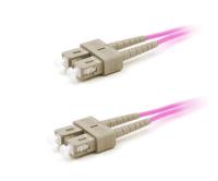 LANMASTER LAN-2SC-2SC/OM4-20 Патч-корд оптический, дуплексный, SC/PC-SC/PC, OM4, LSZH, 20 м