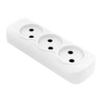 EKF AKB10-3 Колодка 3 гн. 10А 2,2кВт б/з Эксперт PROxima