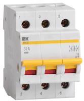 IEK MNV10-3-032 Выключатель нагрузки 3п ВН-32 32А