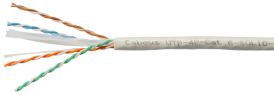 UTP-4P-Cat6-SOLID-GY