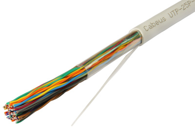 Cabeus UTP-25P-cat.3-IN