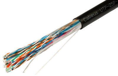 Cabeus UTP-25P-cat.5-OUT