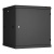 TLK TWC-126060-R-M-BK Настенный разборный шкаф TLK 19", 12U, металлическая дверь, Ш600хВ636хГ600мм, 2 пары монтажных направляющих, черный TWC-126060-R-M-BK_1