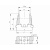 IEK ET-TA10D-CFM-020-K41-100 ELASTA Держатель для гофр. труб под монт. пистол. CFM20 ET-TA10D-CFM-020-K41-100_2