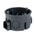 EKF plc-kmt-010-044 Коробка установочная приборная КМТ-010-044 со стыковочными узлами и саморезами для твердых стен (71х42) PROxima plc-kmt-010-044_1