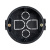 EKF plc-kmt-010-044 Коробка установочная приборная КМТ-010-044 со стыковочными узлами и саморезами для твердых стен (71х42) PROxima plc-kmt-010-044_3