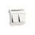 ДКС 76452B Ком.роз. двойная RJ45 кат.6 (8P8C, Hyperline, Dual IDC: 110&Krone) Brava, белая, 2мод 76452B_1