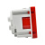 IEK PR-KK40D-RSZH-2-2-45-K04 PRIMER РКС-20-32-П-45 Розетка 45град с заземляющим контактом защитной шторкой и винтовым зажимом (2 модуля) красная PR-KK40D-RSZH-2-2-45-K04_3