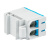 EKF plc-kvs2-16-50-blue Клемма силовая вводная двойная КСВ 16-50 синяя PROxima plc-kvs2-16-50-blue_2