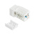 NIKOMAX NMC-KJUE2-FT-BK Модуль-вставка типа Keystone, Кат.6 (Класс E), 250МГц, RJ45/8P8C, FT-TOOL/110/KRONE, T568A/B, неэкранированный, черный - гарантия: 5 лет расширенная / 25 лет системная NMC-KJUE2-FT-xx