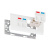 NIKOMAX NMC-PM2P-PF-WT Вставка типа Mosaic 45x45мм, 2 порта, под модули-вставки типа Keystone, со шторками, белая NMC-PM2P-PF-WT_3
